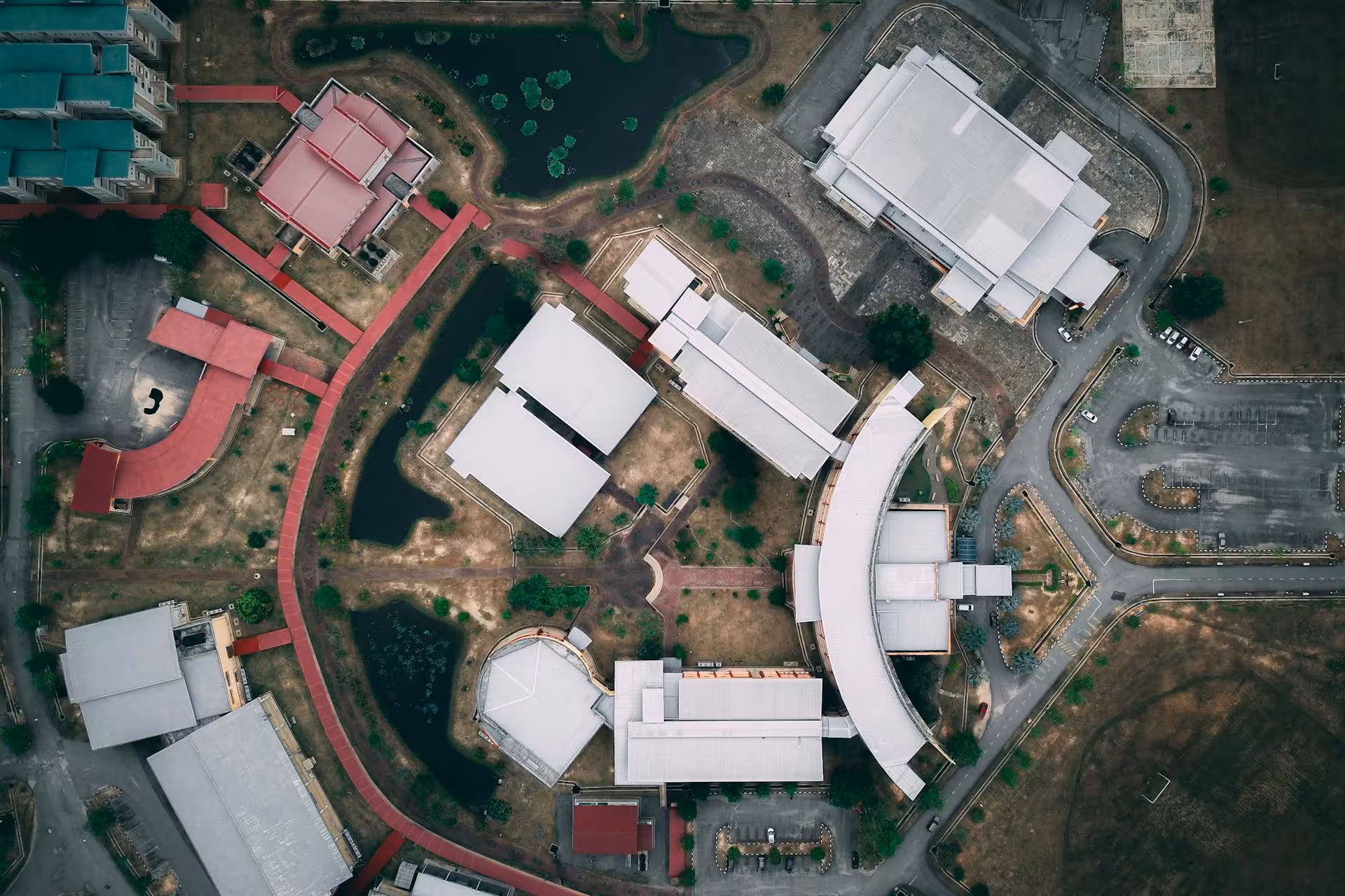 Commercial Campus Aerial photo
