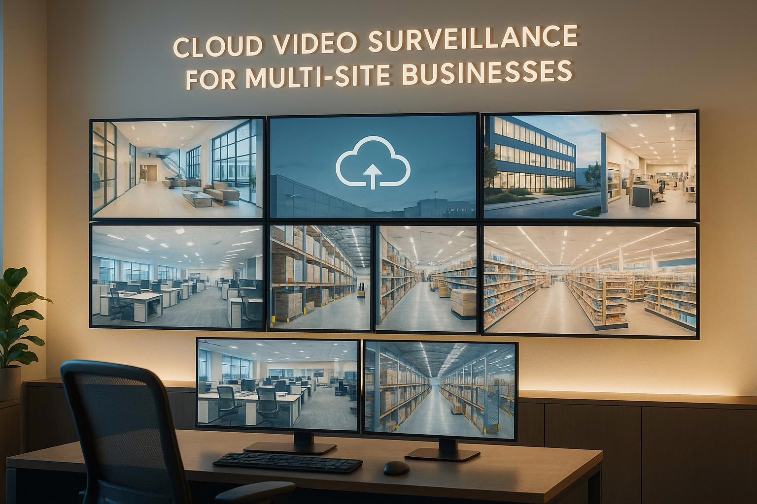 Cloud Video Surveillance for Multi-Site Businesses