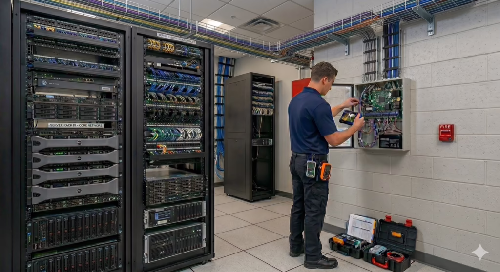 What a commercial security system maintenance agreement actually covers